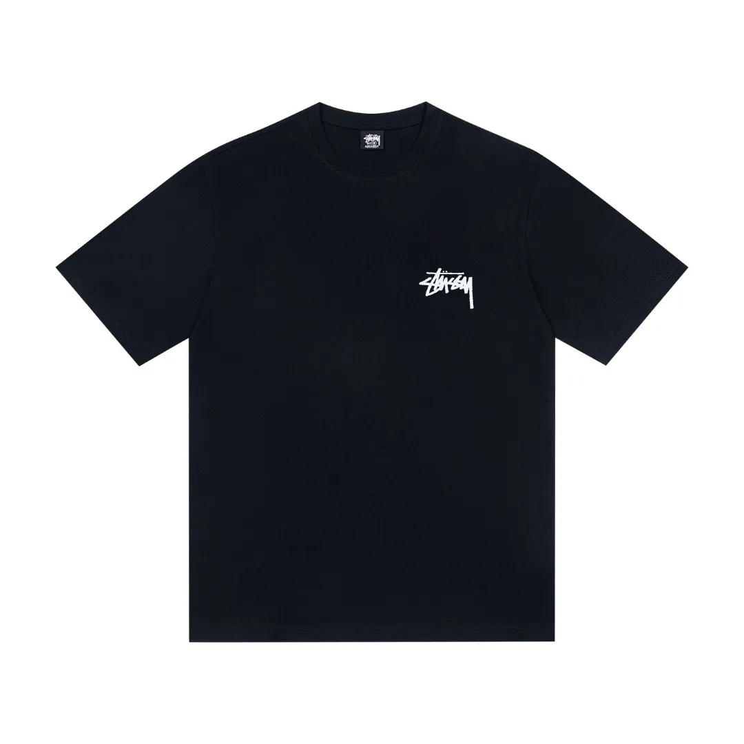 🔥 109# P55 （In Stock ） Stussy 8 Series SHATTERED TEE 8 Logo T Same Style ：Black White Size：S M L XL ： 260 ：